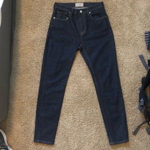 Everlane High Rise Skinny 28 regular